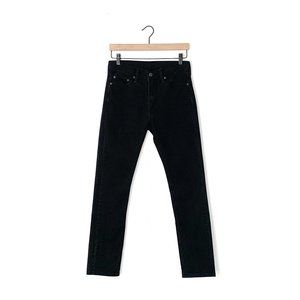 LEVI'S men black 510 skinny leg stretch jeans 29